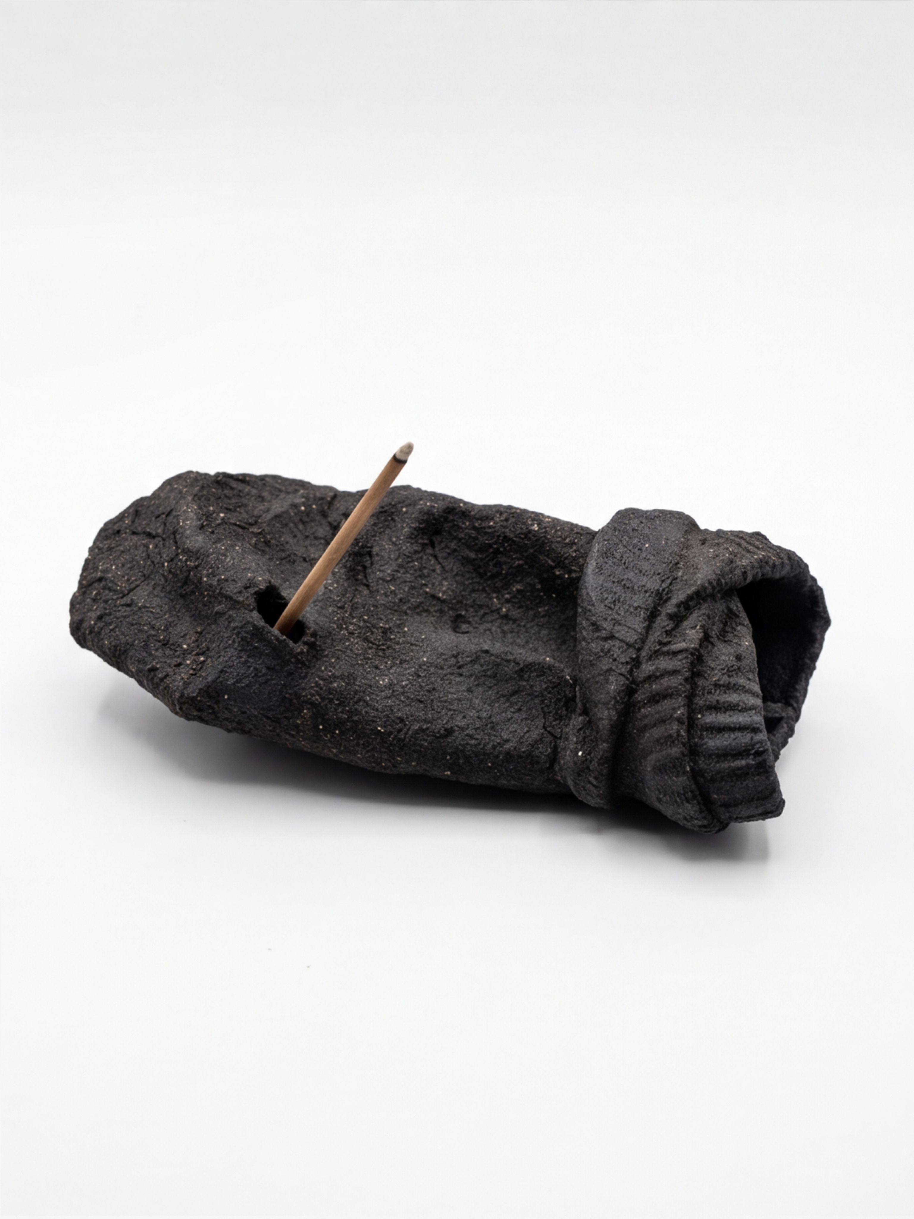Ripped Sock Incense Holder