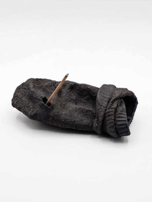 Ripped Sock Incense Holder