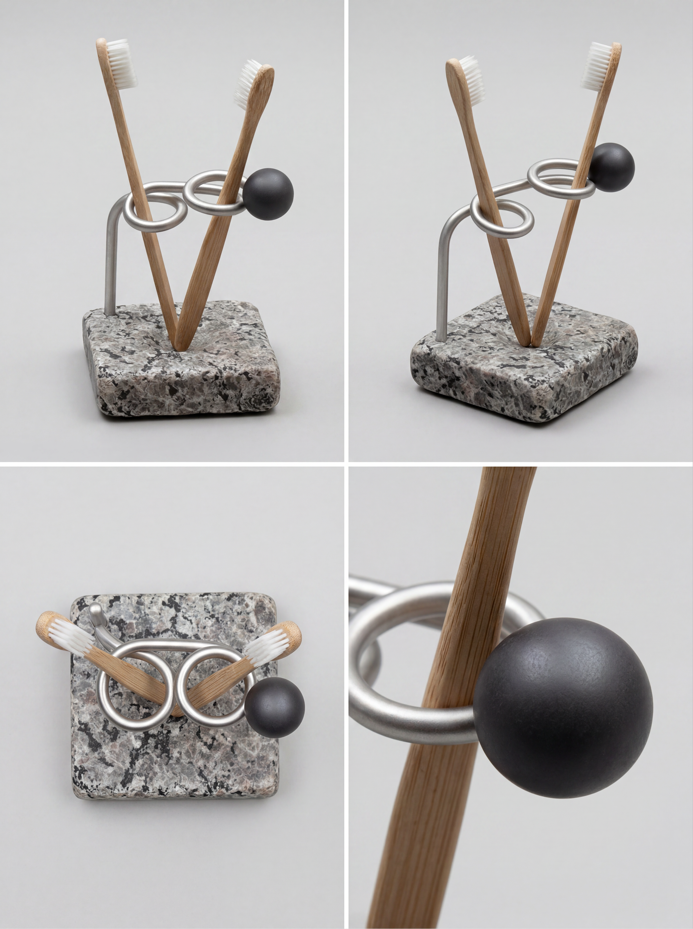 Stone Toothbrush Holder
