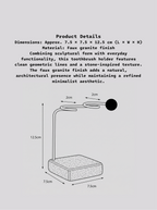 Stone Toothbrush Holder