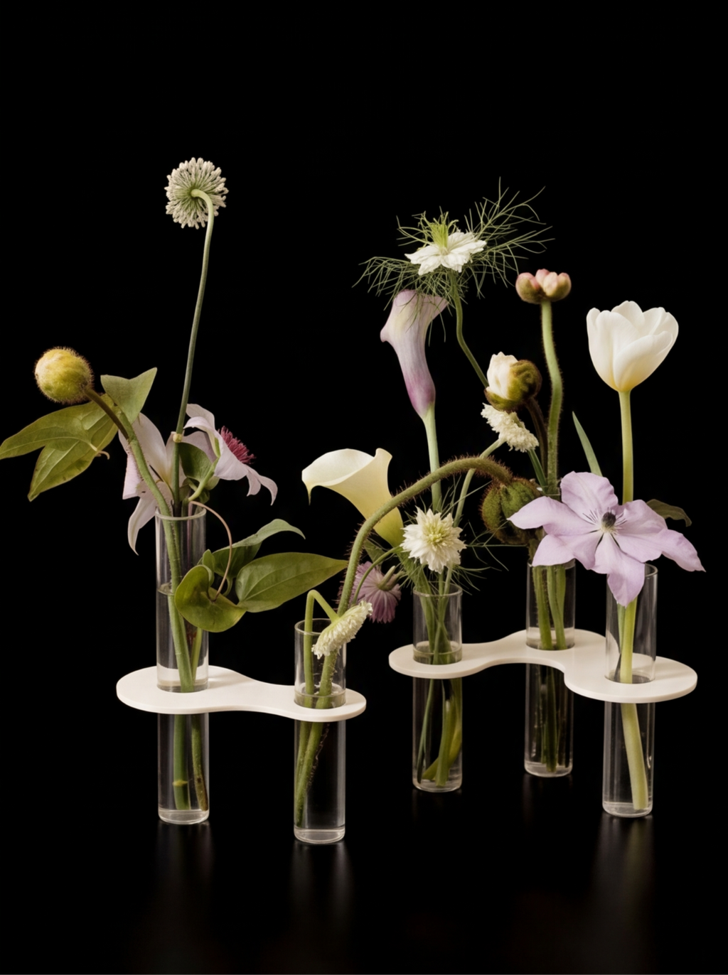Molecular Test Tube Vase