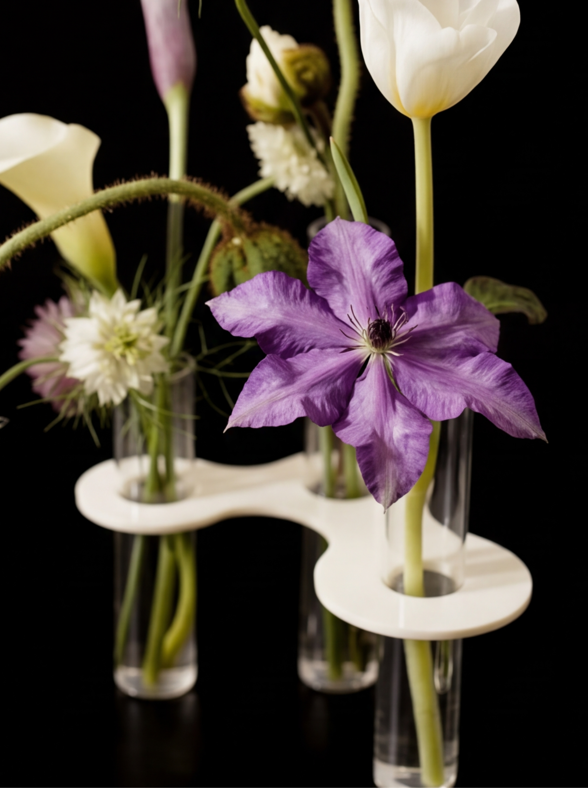 Molecular Test Tube Vase