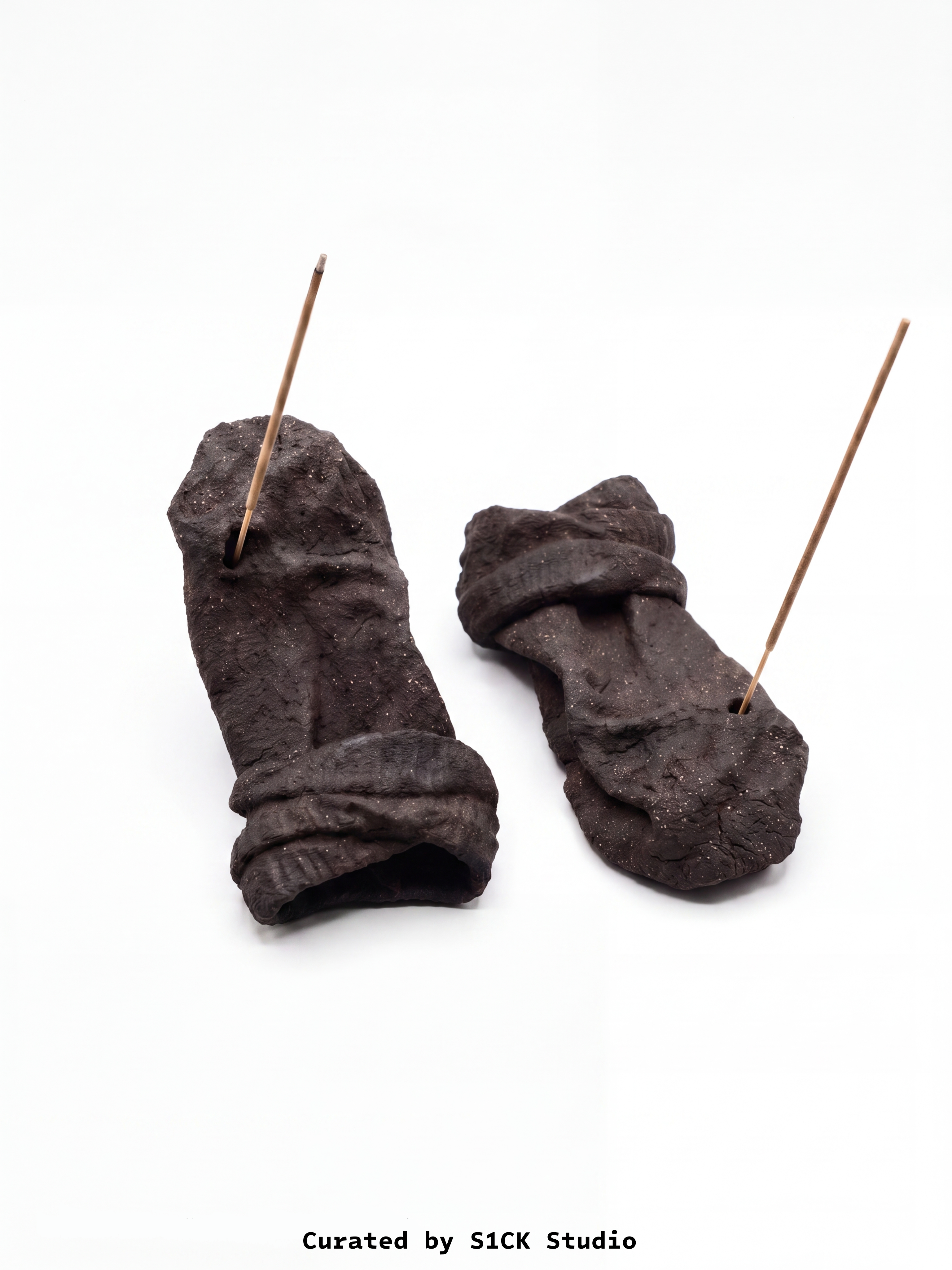 Ripped Sock Incense Holder